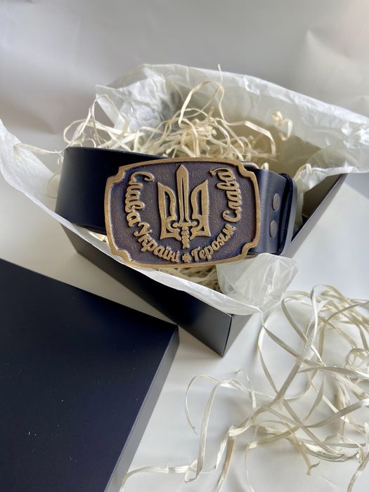 Ремінець ручної роботи. Ремінь шкіряний