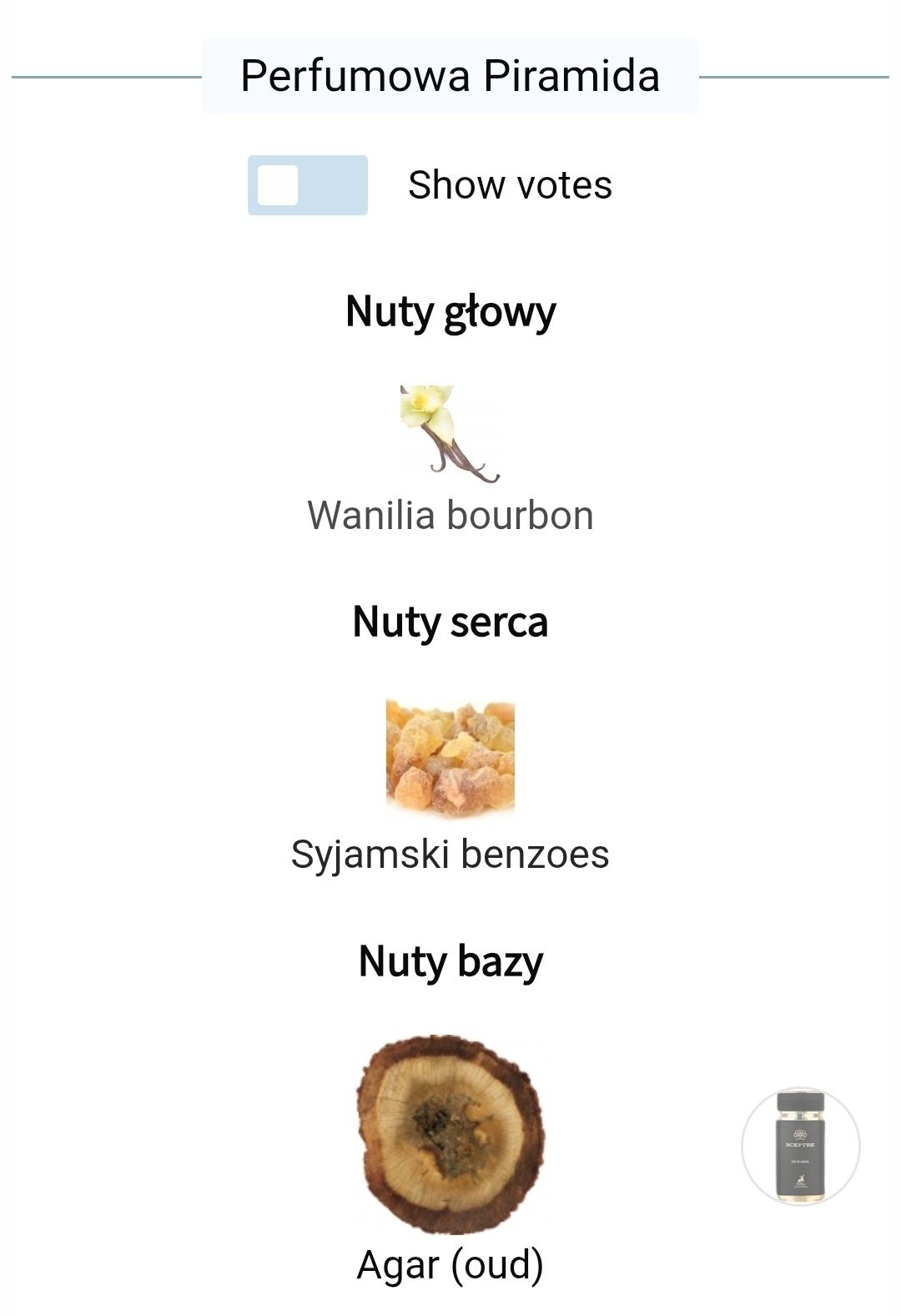 Sceptre Oceana Maison Alhambra woda perfumowana