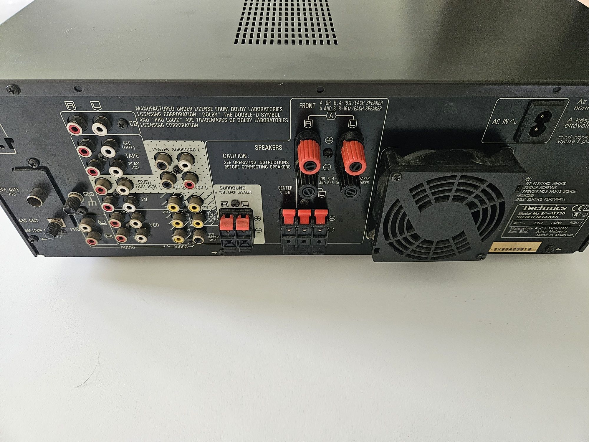 Technics SA-AX730 PILOT