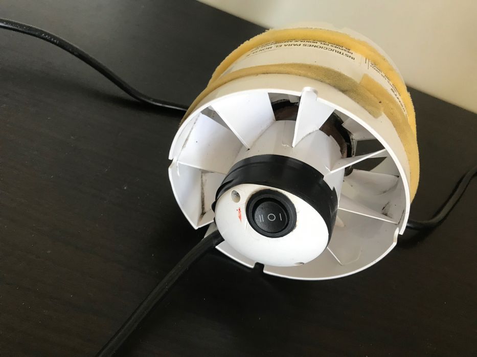 Exaustor/ Ventilador Vents VKO1 125mm - 190m3/h