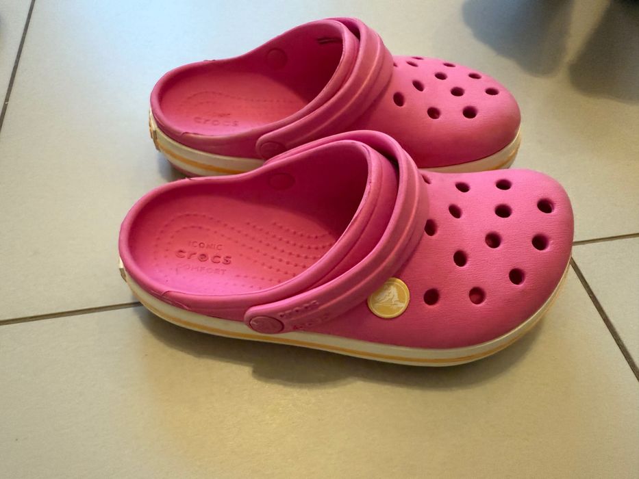 Crocs różowe dziewczęce