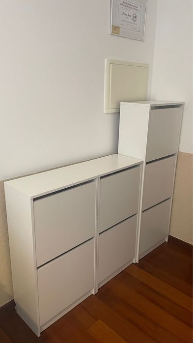 Conjunto 3 sapateiras IKEA