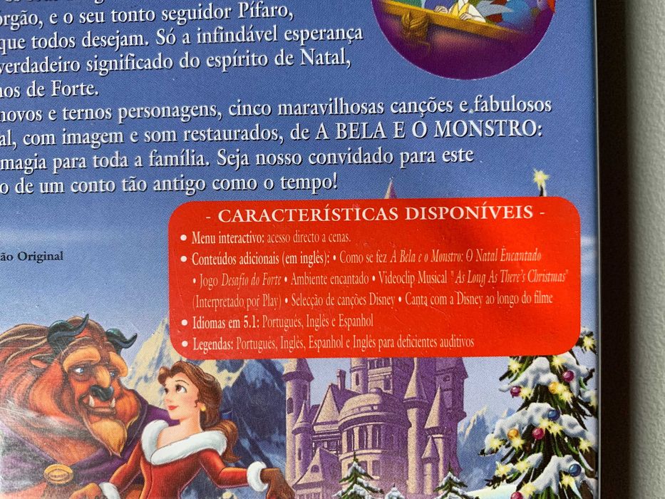 [DVD] A Bela e o Monstro: O Natal Encantado