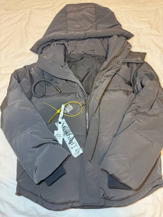 Куртка жіноча зимова сіра  жіноча пуховик