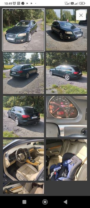 Sprzedam Audi A6 C6 2.0 TDI chwilowo zawieszona