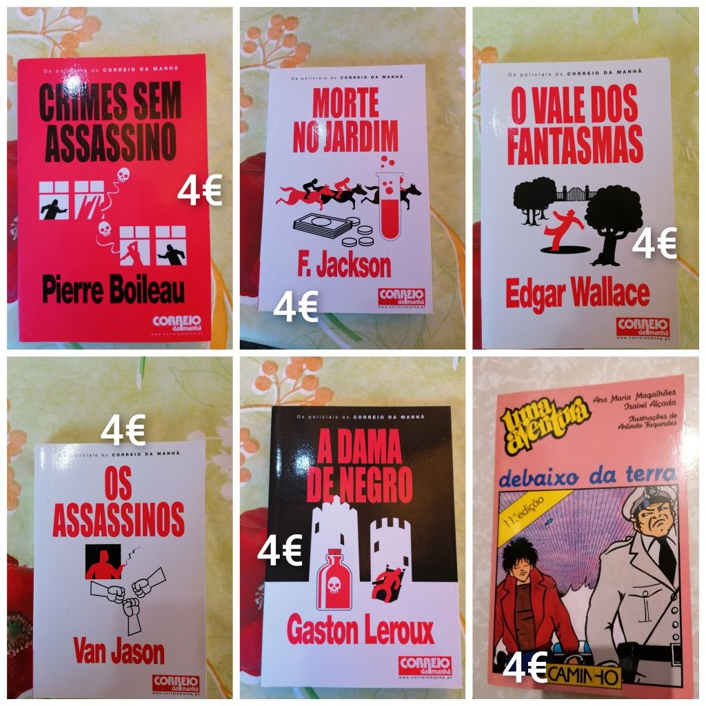 22 livros para venda