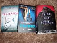 3 książki- thrillery