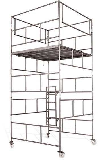 Rusztowanie warszawskie zestaw 16 ramek - malowane