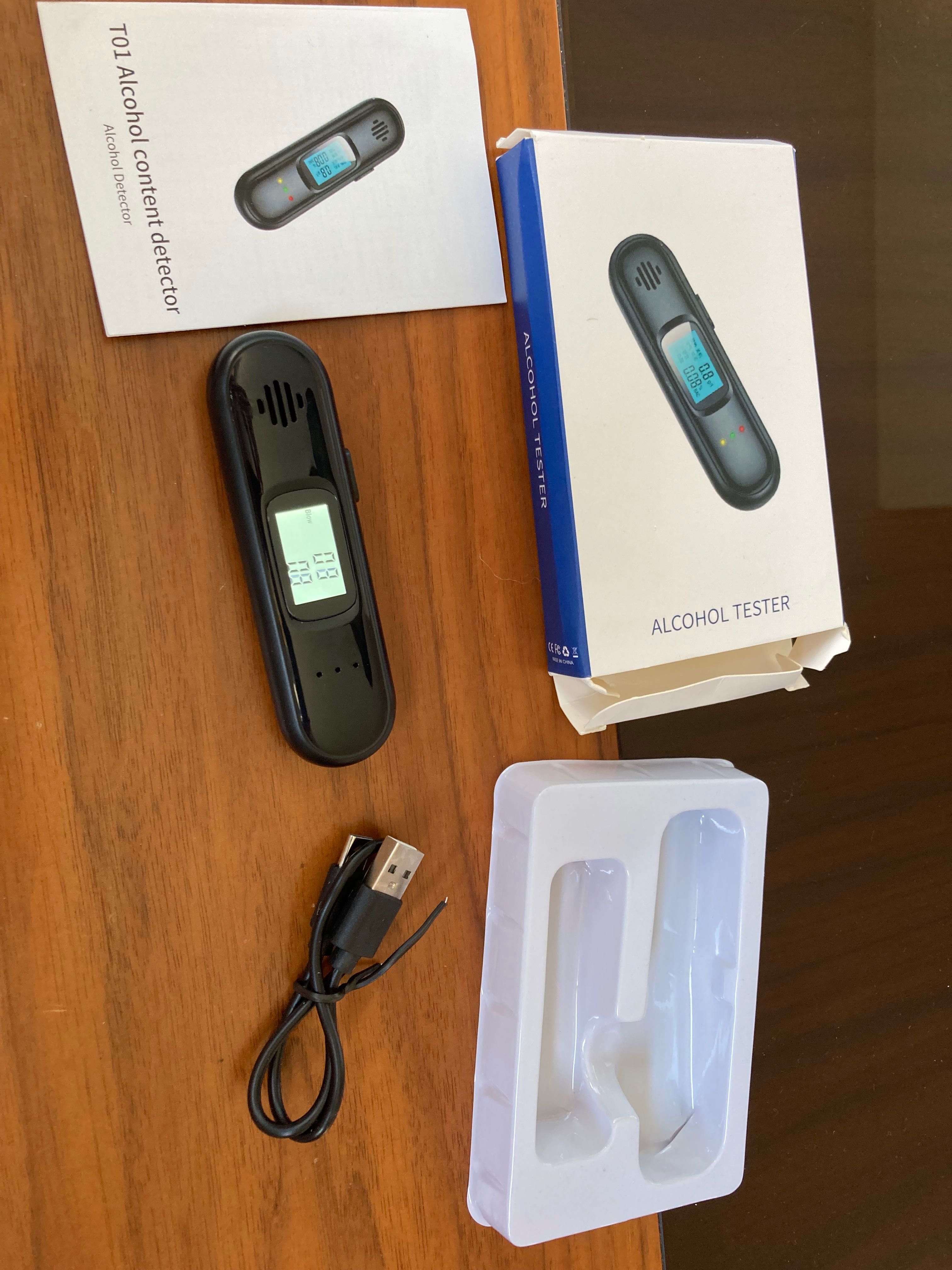 Medidor de álcool Amazon Model T01 Novo