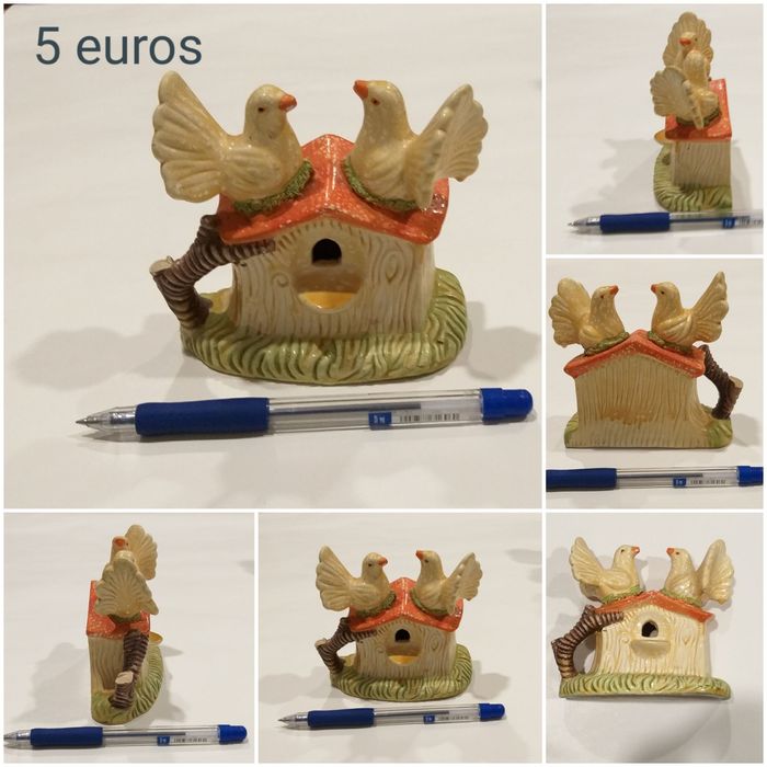 Diversos e antigos bonecos biblots de loiça porcelana.