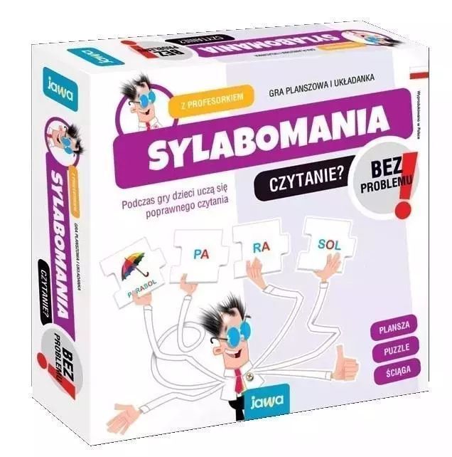 Sylabomania z Profesorkiem JAWA. Jawa