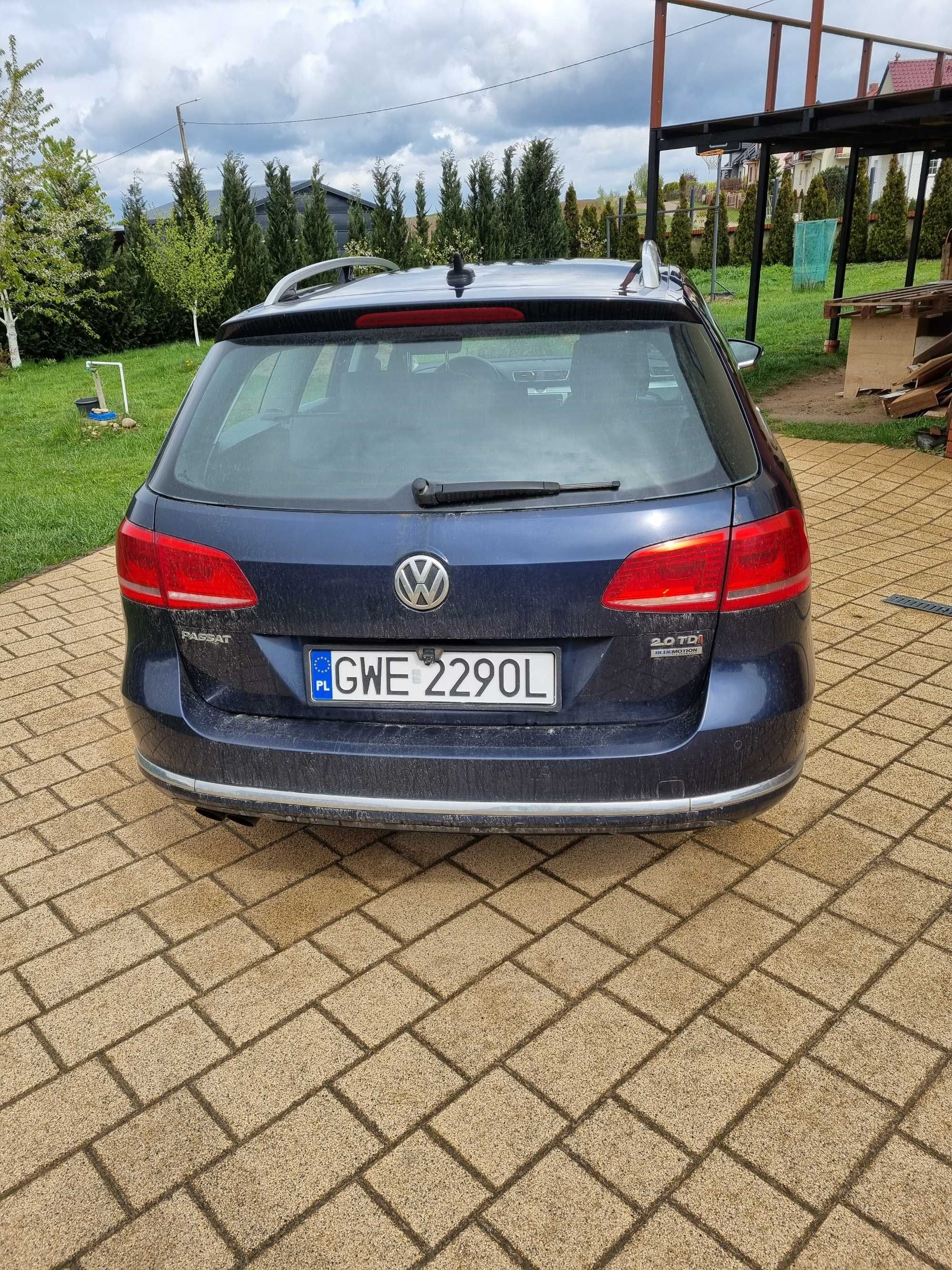 Volkswagen Passat B7 2011r. 2.0 TDI  170 KM . Var. Higbline