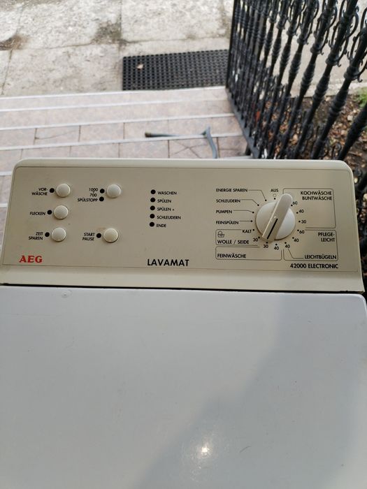 Пральна машинка AEG Lavamat , верхня загрузка.
