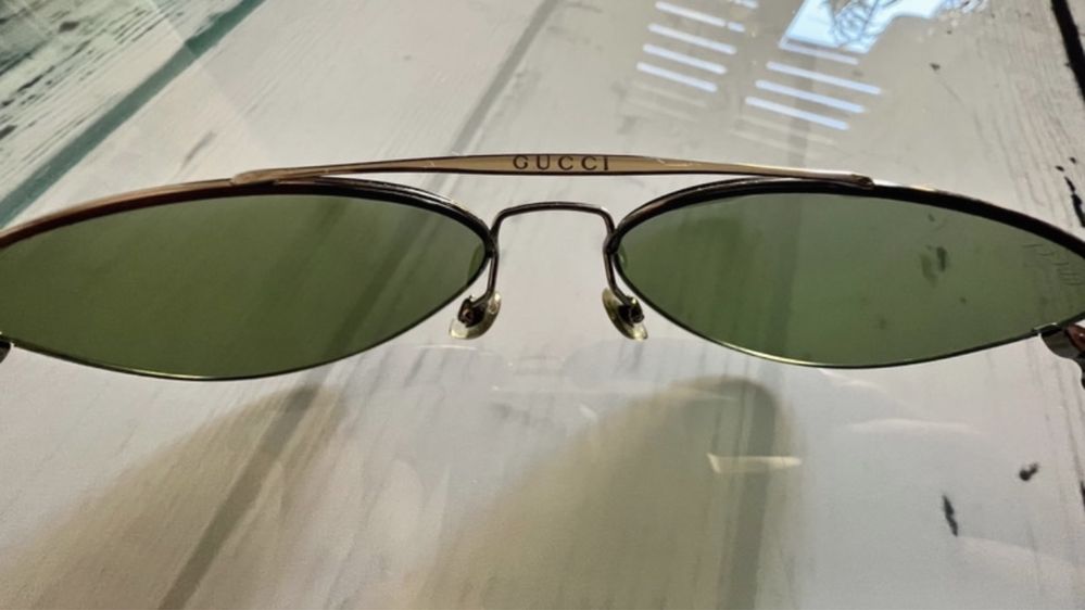 Okulary przeciwsłoneczne Gucci GG2245/S 6LBHZ Aviator