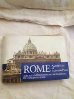 Livro "Guia de Roma" muito antigo