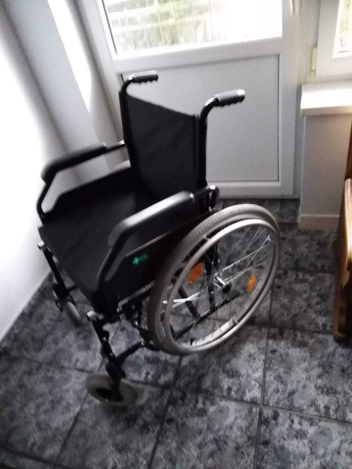 Wózek inwalidzki praktycznie nowy/dowóź-odbiór.