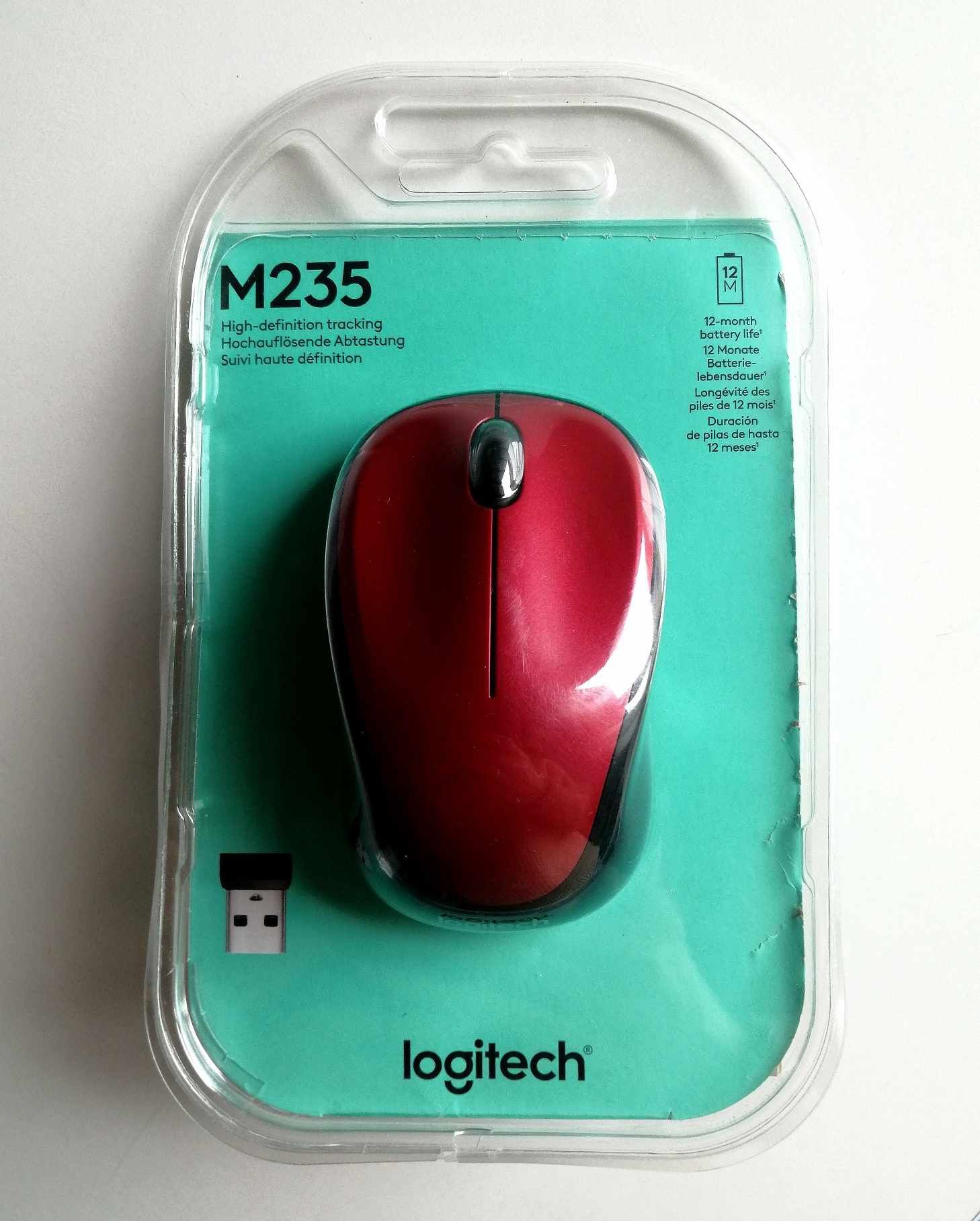 Mysz bezprzedowa logitech , nowa