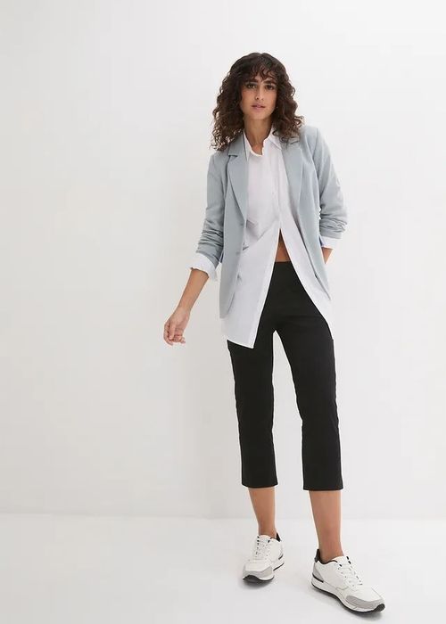 B.P.C tregginsy ze stretchem 3/4 czarne r.36