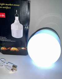 Лампа на акумуляторі | Ліхтар з USB | Led | 150w