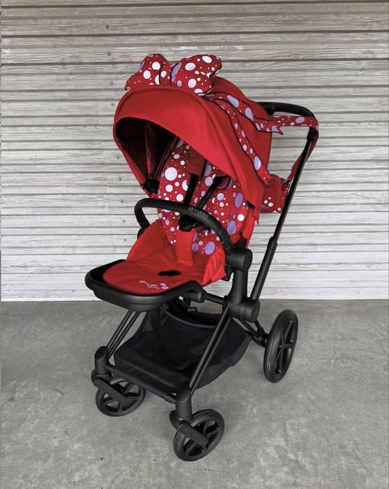 Wózek spacerowy cybex priam 4.0 black matt petticoat