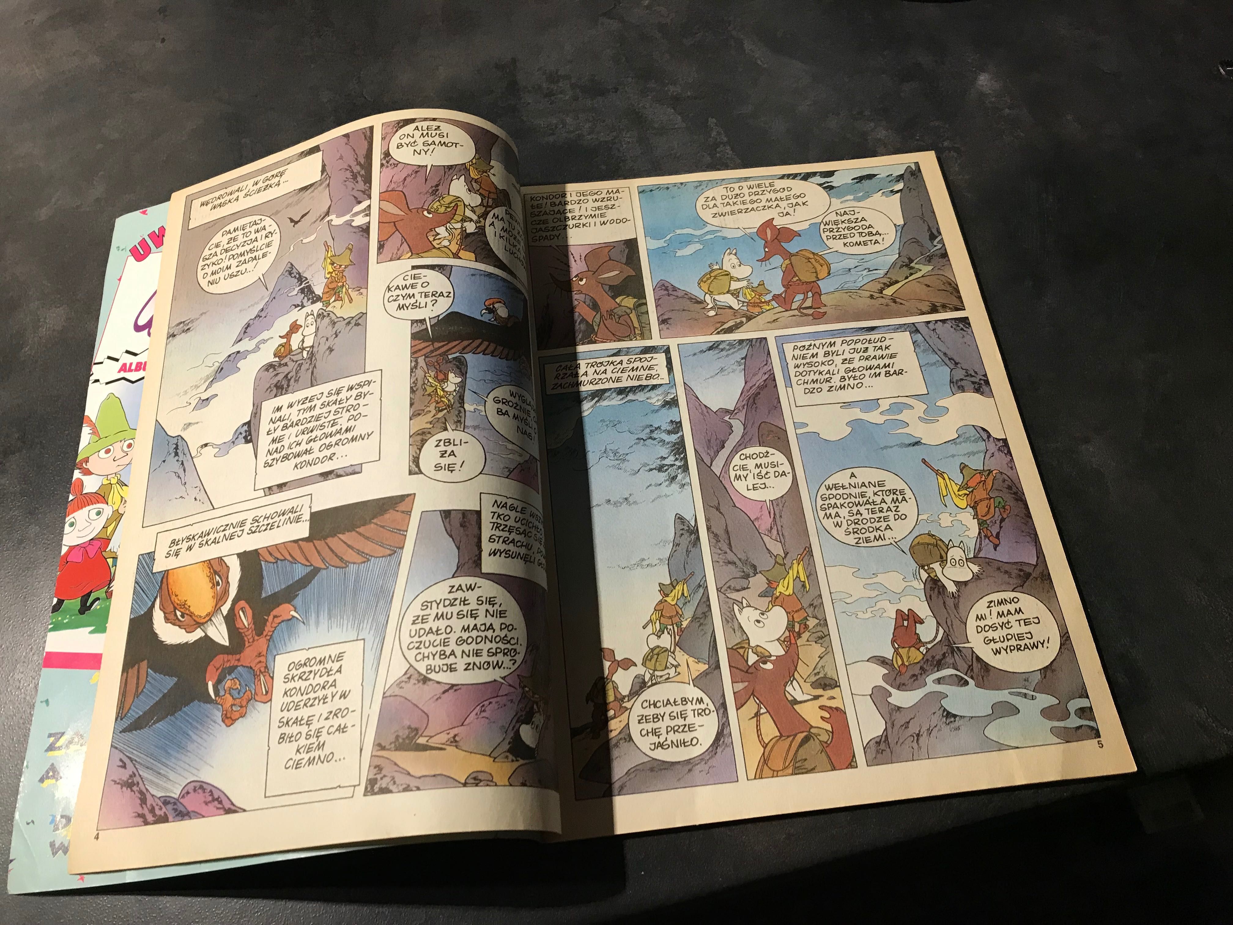 Komiks Muminki 6/95 tm-semic