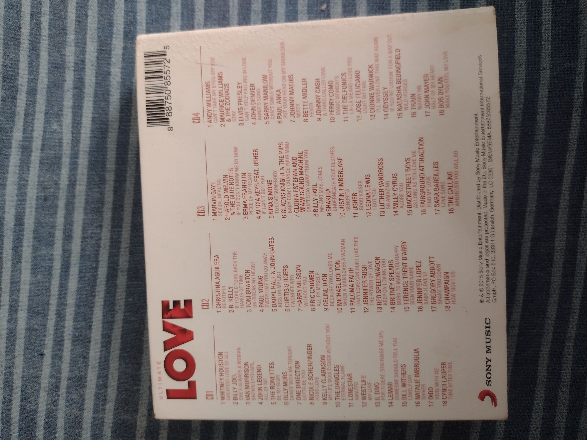 Płyty CD Ultimate love (4cd)