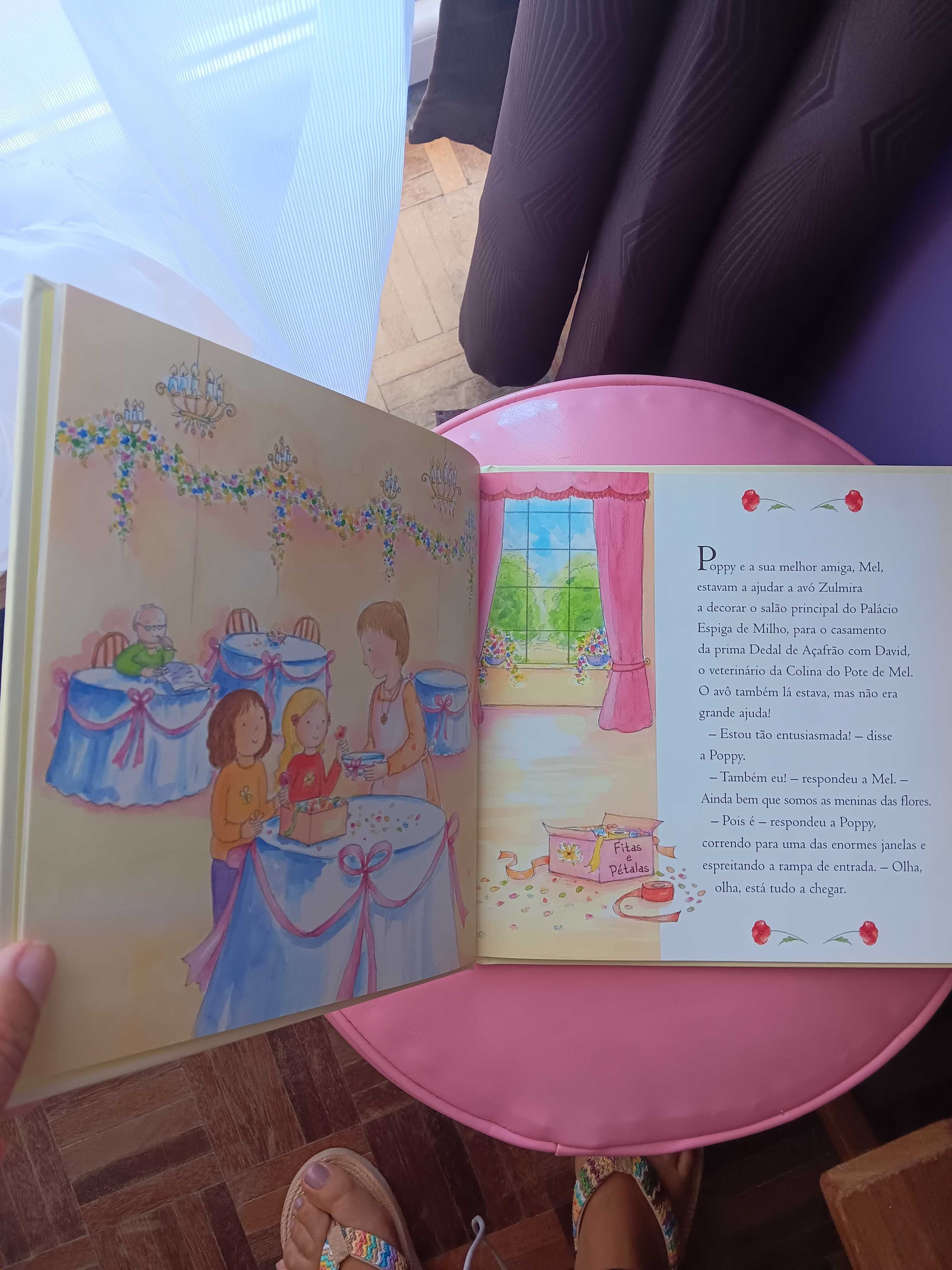 Livro Princesa Poppy Casamento de Sonho - Janey Louise Jones