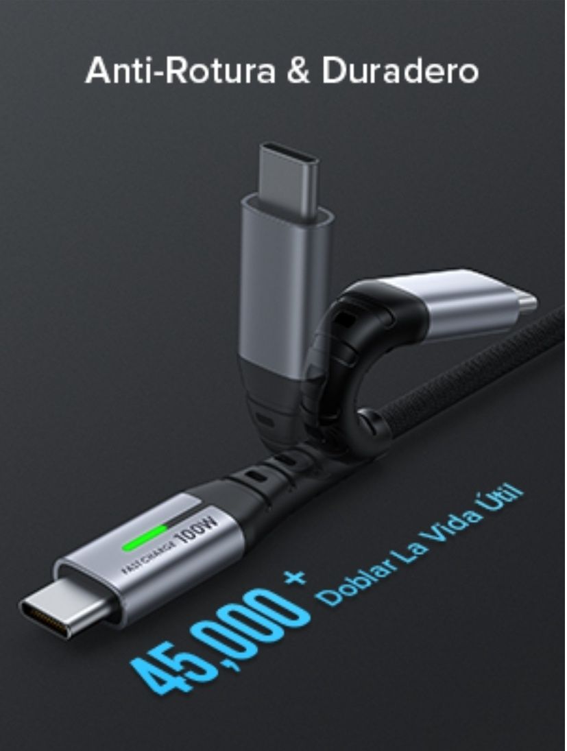 Cabo USB C a USB C 100 W INIU