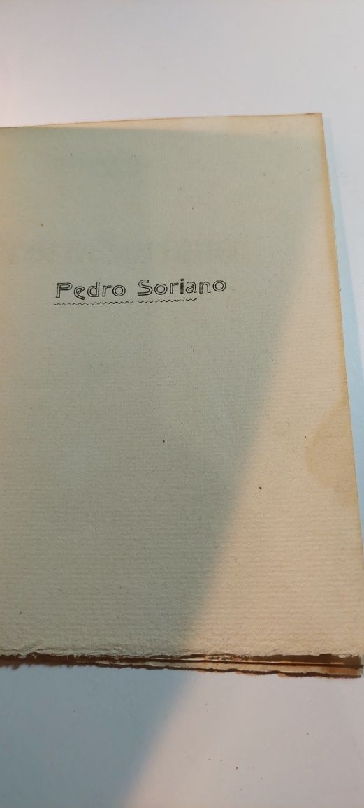 Pedro Soriano - Guerra Junqueiro (1ª edição)