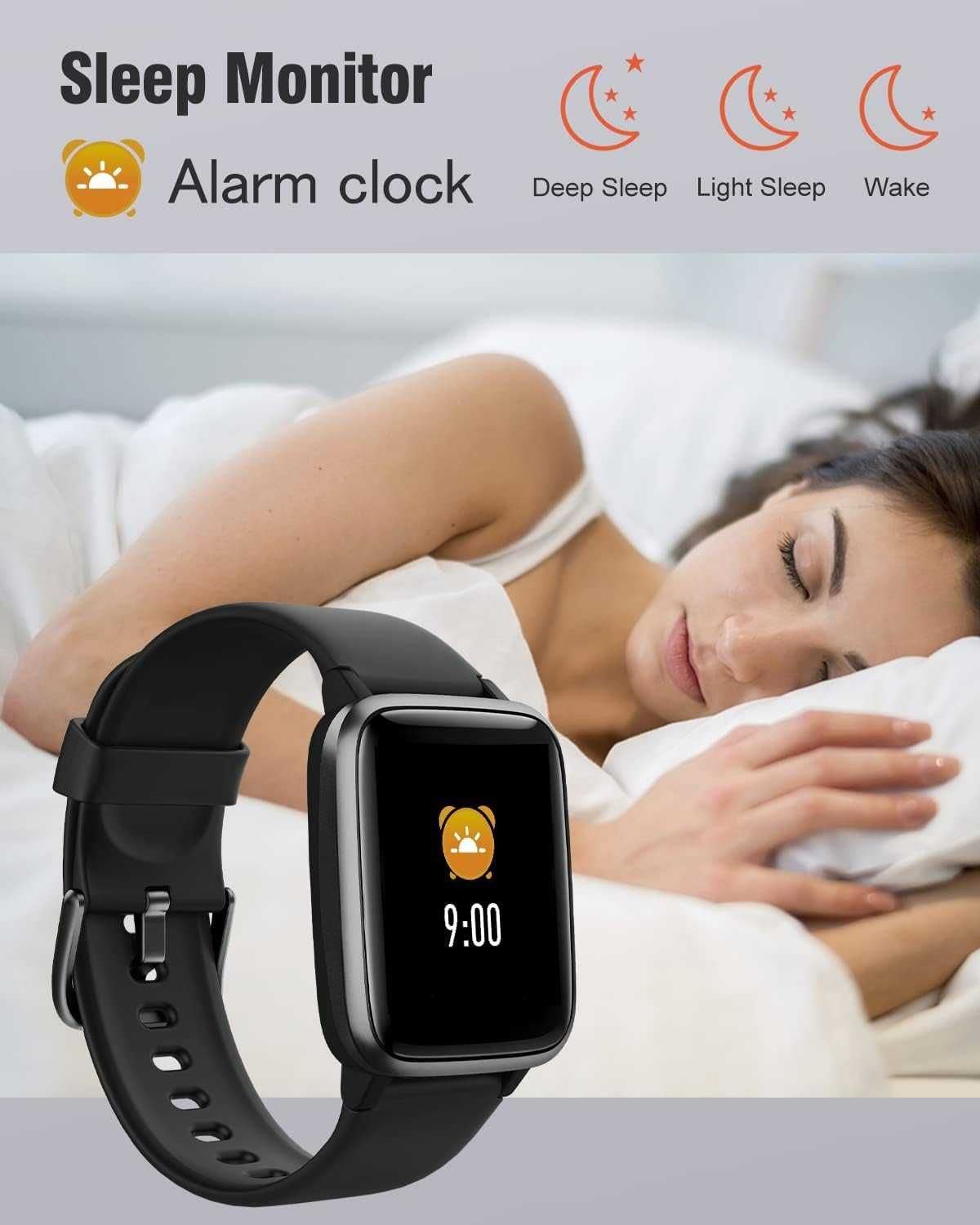 Asiameng G10 Smartwatch tętno miesiączka pogoda GPS SpO2 powiadomienia