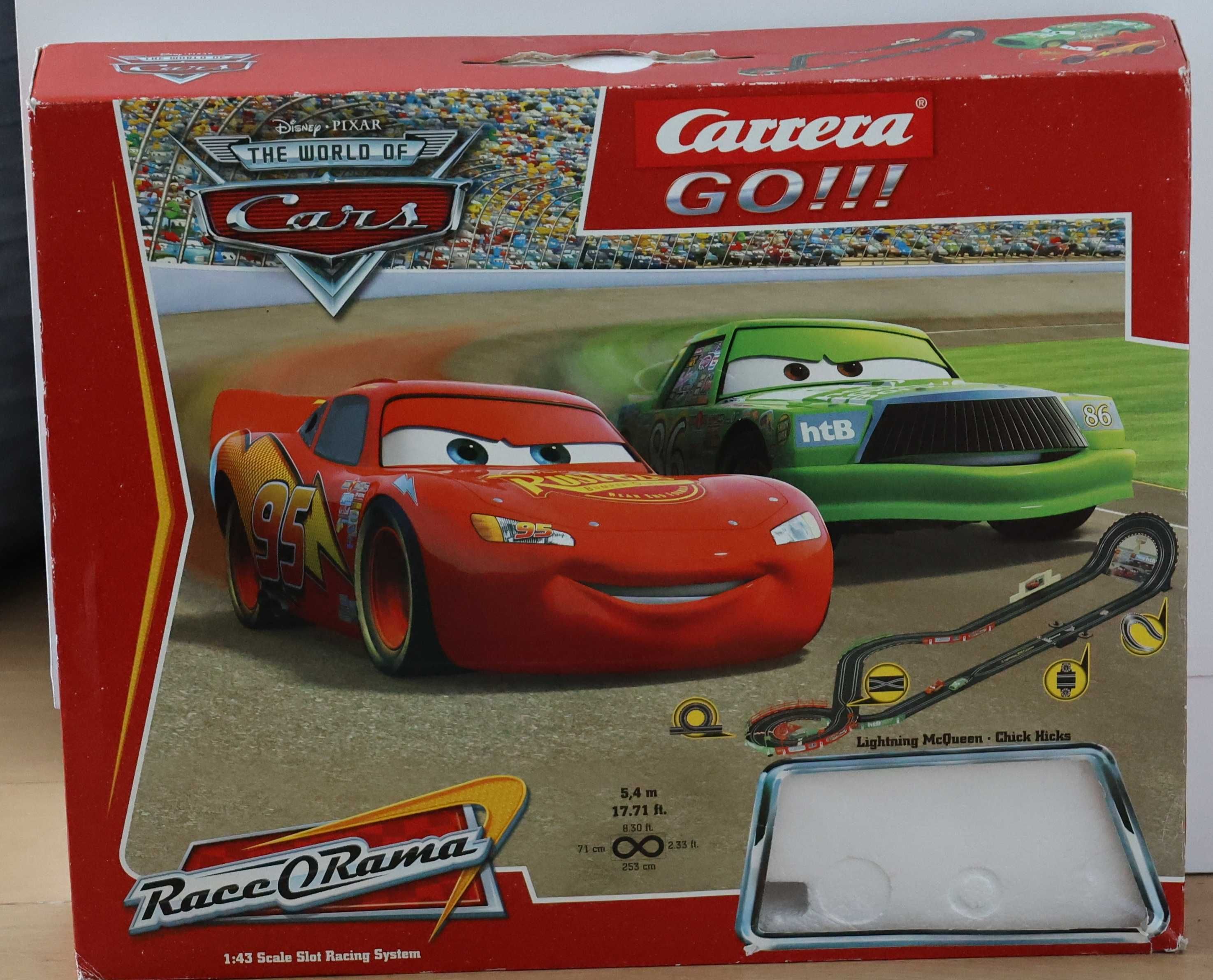 Tor Carrera Go! 62122 Disney Cars Marucha  dodatkowe elementy, auta