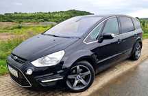 Ford S-Max TDCI 200KM Navi LED Skóra 7Foteli Xenon Panorama Hak