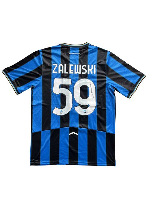 Nicola Zalewski Atalanta Bergamo AS Roma Inter koszulka z autografem
