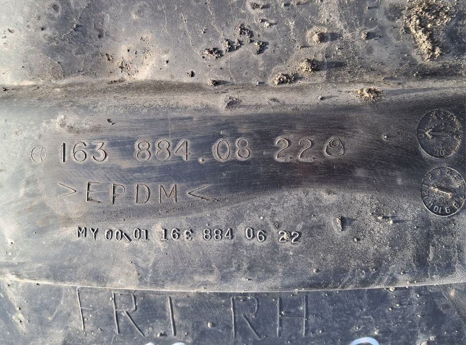 Підкрильник підкрилок Мерседес МЛ ML w163 розборка шрот запчастини