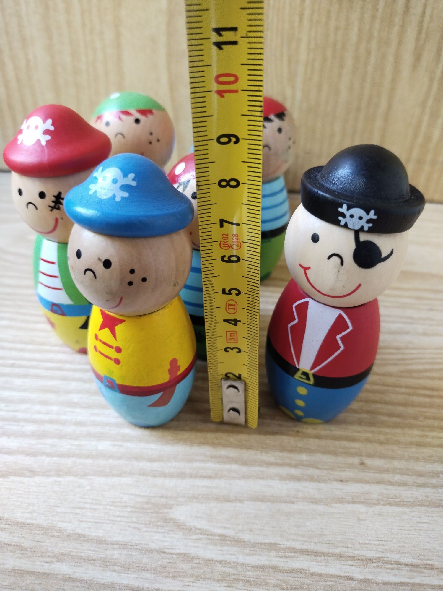 Детский деревянный боулинг Пираты