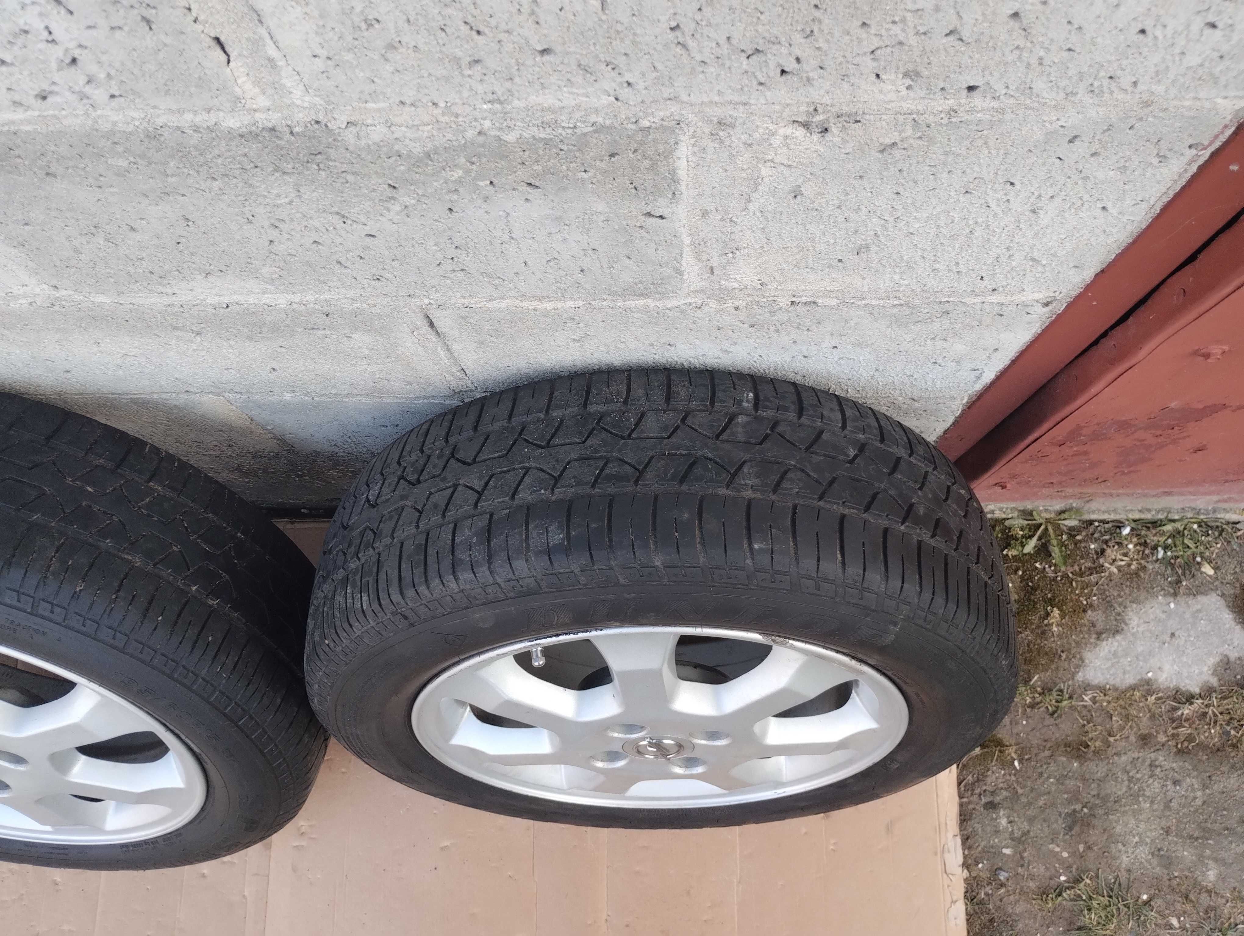 Komplet kół letnich 195/60R15 do Opla II Astry G
