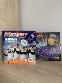 Gry planszowe Pingwiny Tajniacy/Bingo