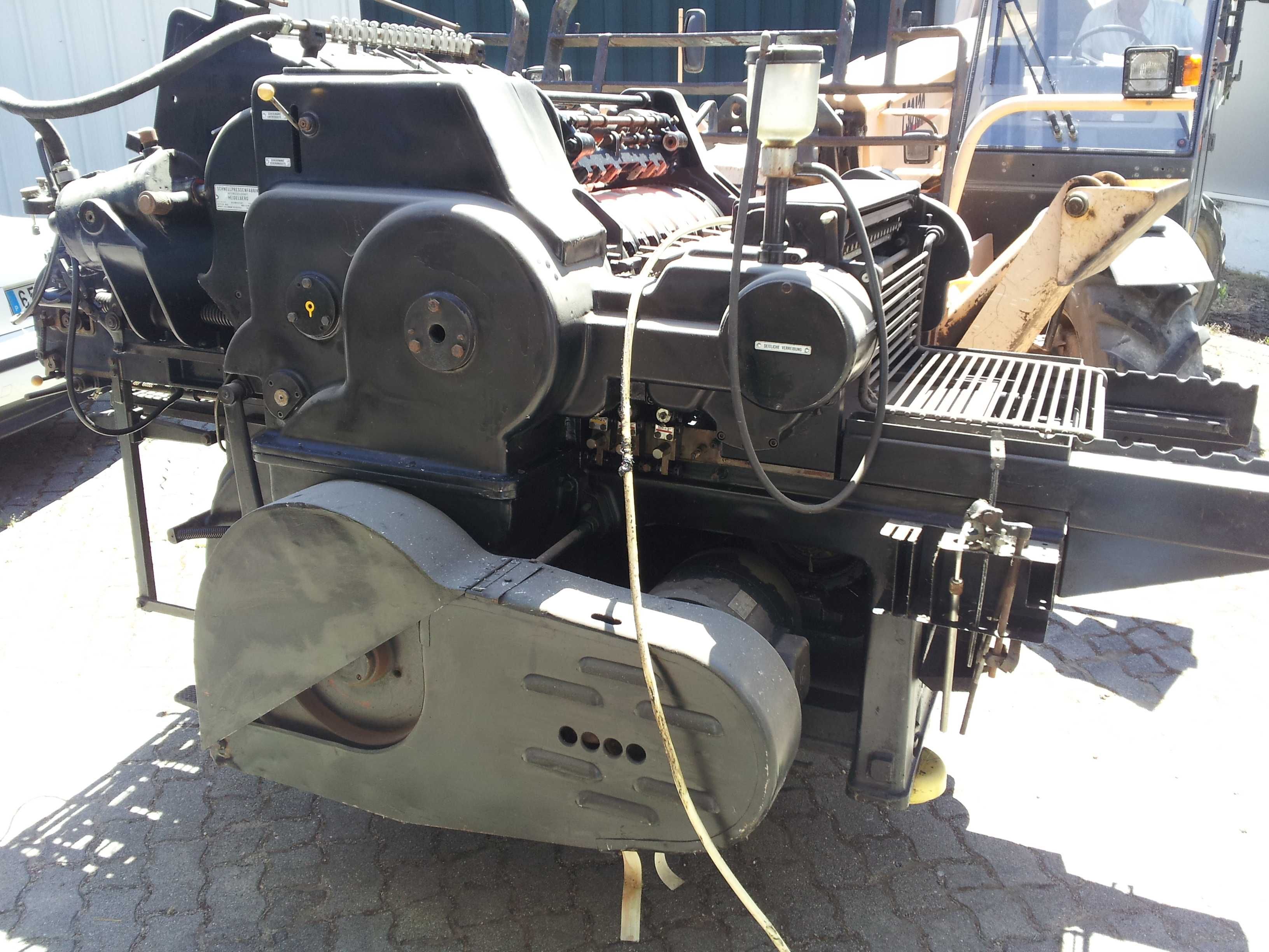 Heidelberg Minerva GT e Plano Cilíndrica KS para Corte e Vinco