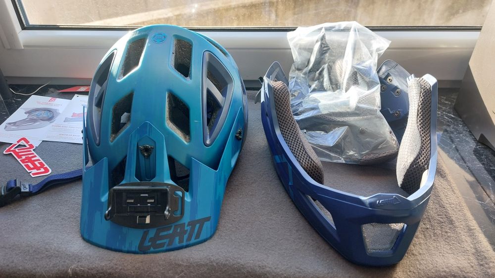 Kask rowerowy enduro Leatt DBX 3.0 V19.1 odpinana szczęka.