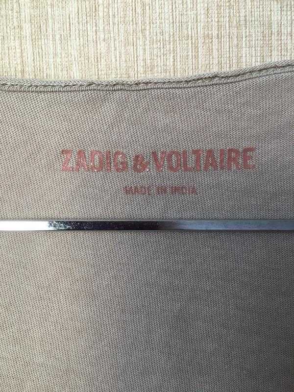 Zadig & Voltaire Оригинал Футболка брендовая Французкий люкс бренд р.S
