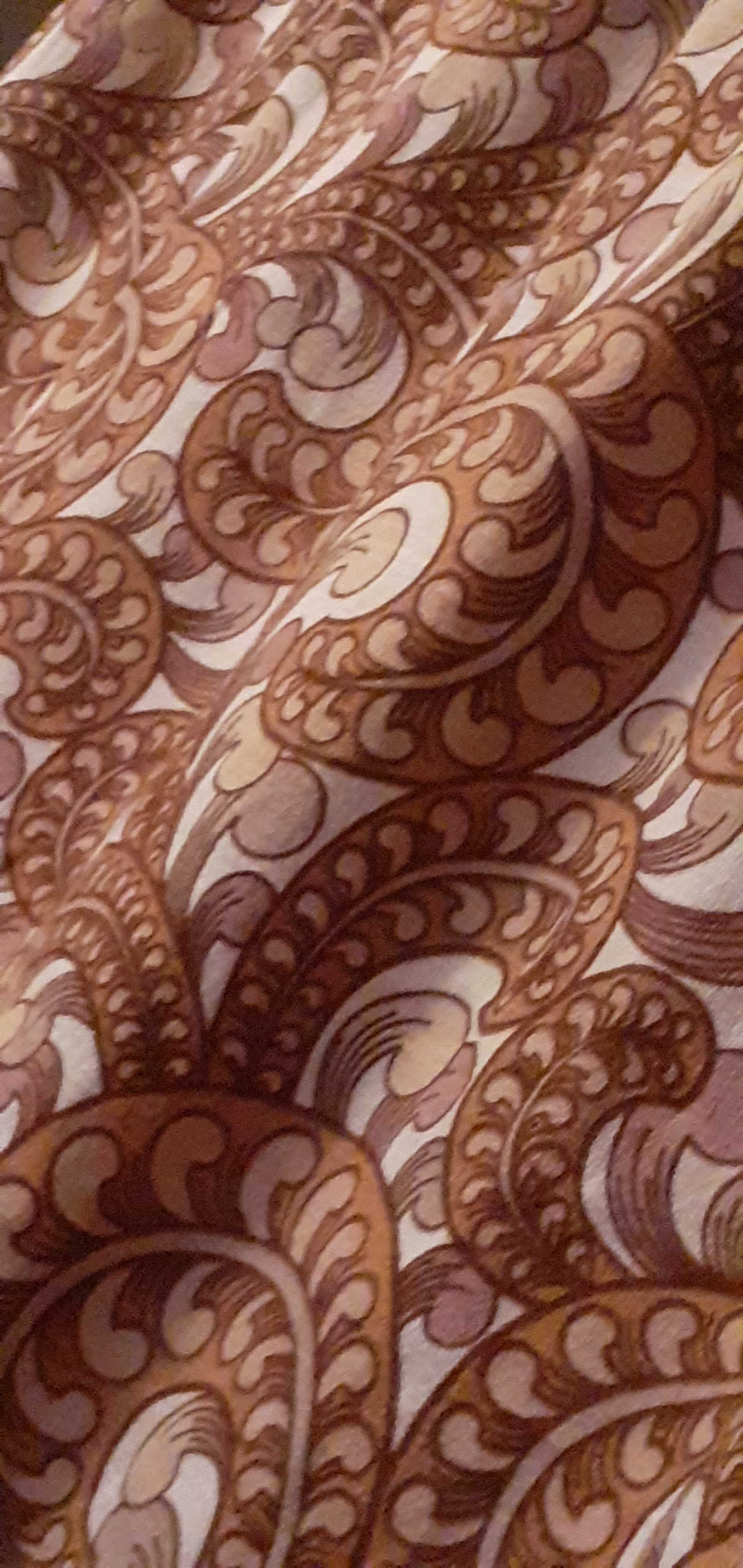 Zasłony długie bawełniane wzór Paisley 1 kpl-100zł 2 kpl - 190zł
