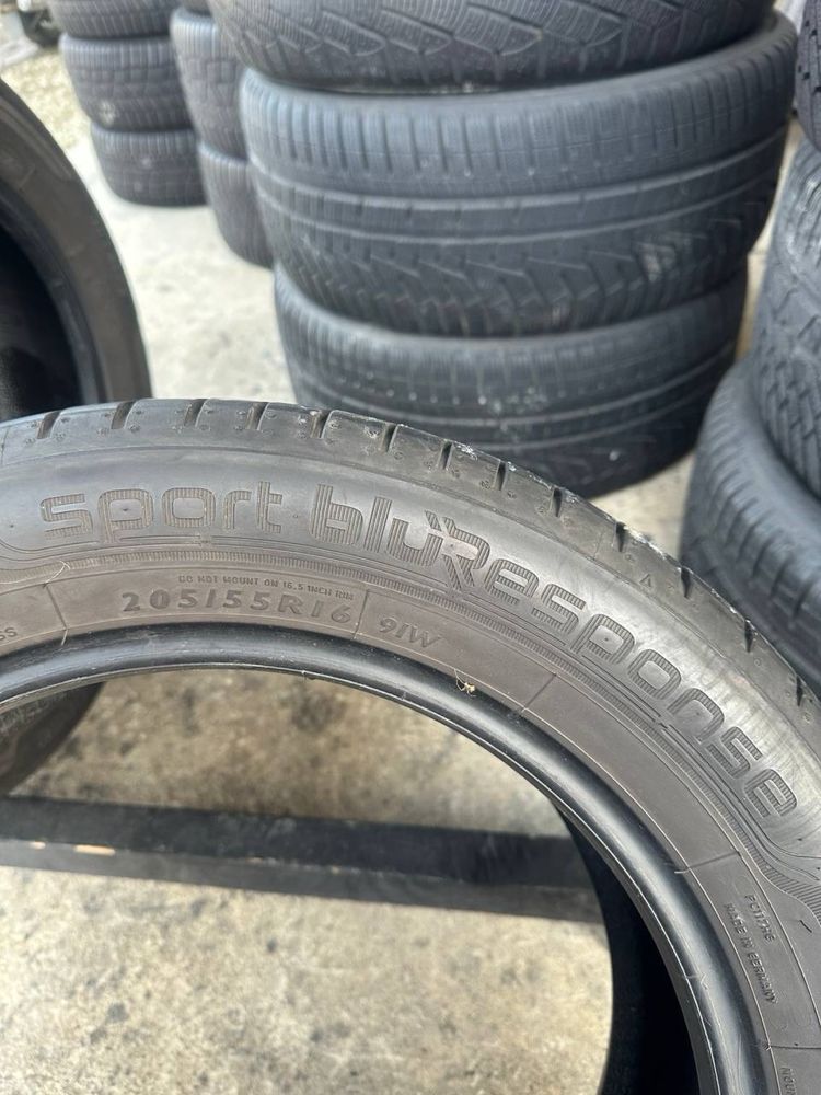 Шини 205/55 r16 Dunlop Літо 4шт 2018р (177)