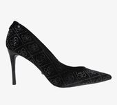 GUESS Damskie Szpilki Czółenka Czarne Cyrkonie oryginalne Premium R39