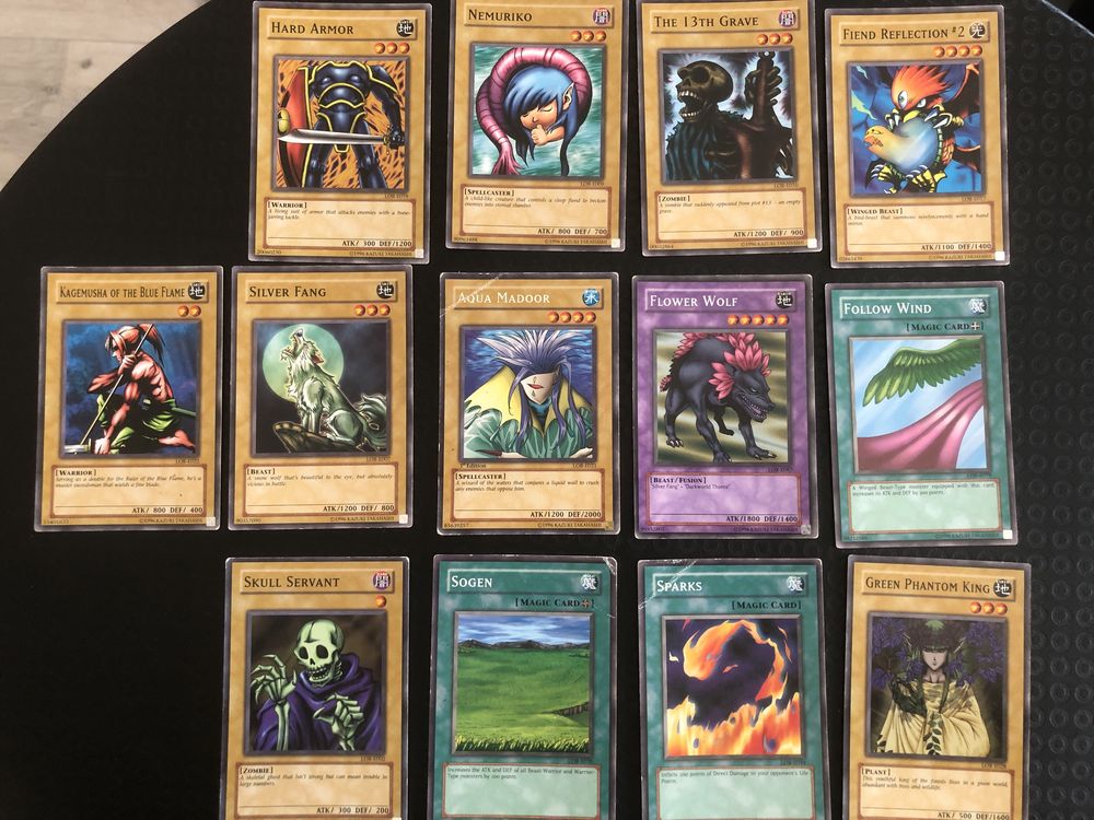 Cartas yugioh LOB