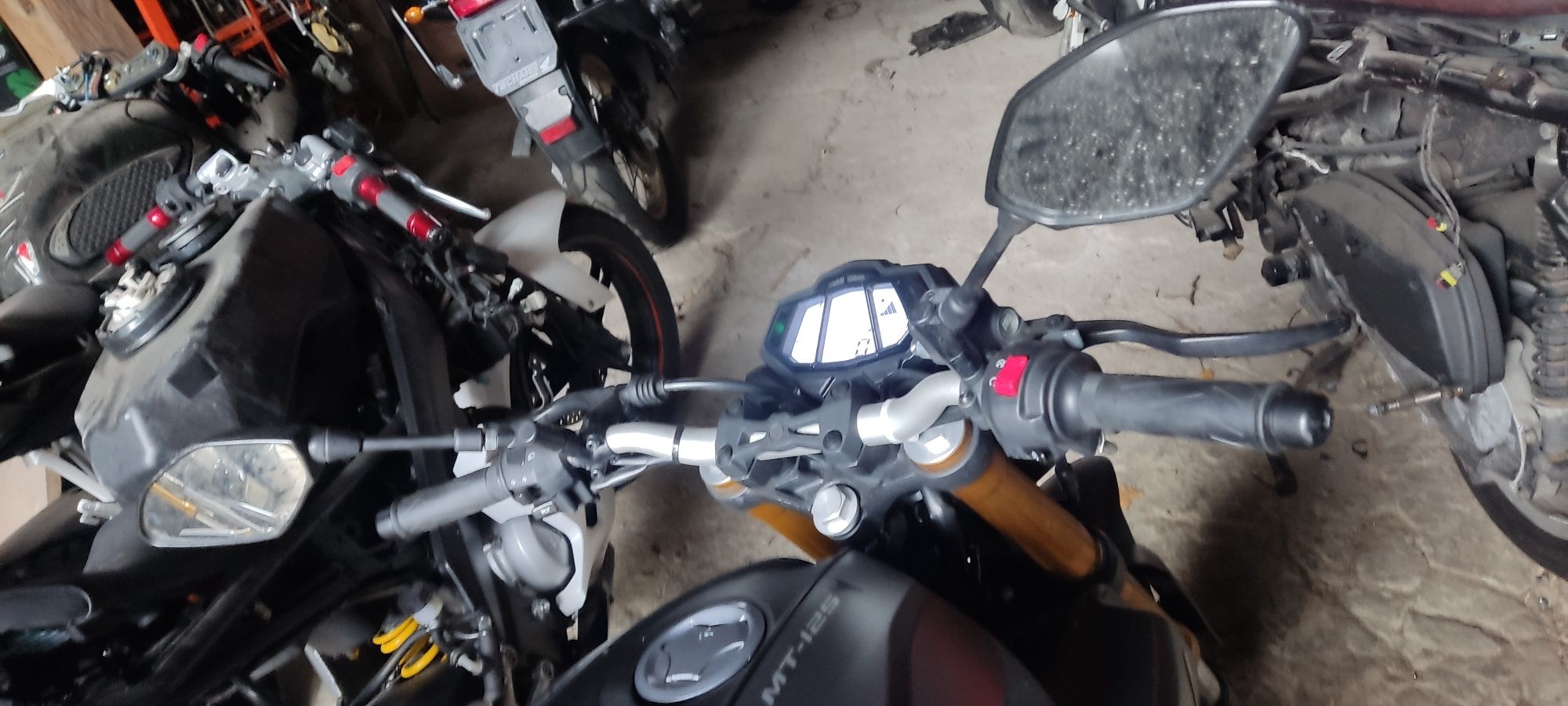 Yamaha Mt 125 mt125 kierownica