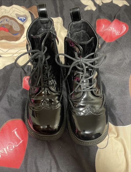 Детская лаковая обувь/ботиночки