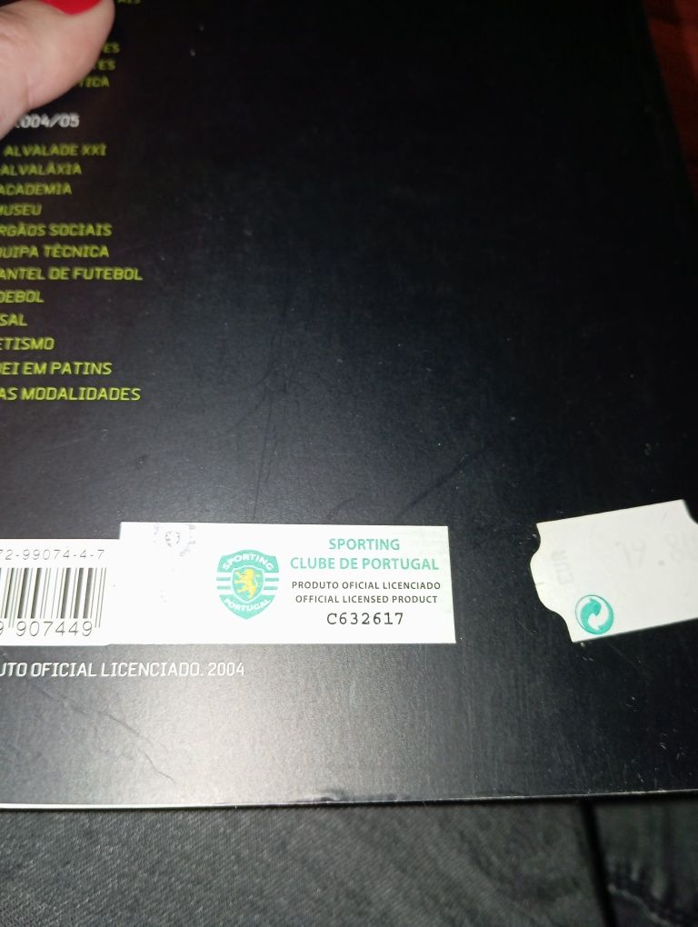 Almanaque do Sporting de Rui Tovar