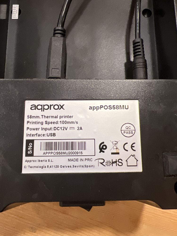 Impressora Térmica de Talões USB