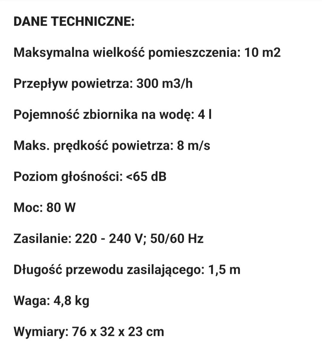 klimatyzator przenośny TEESA