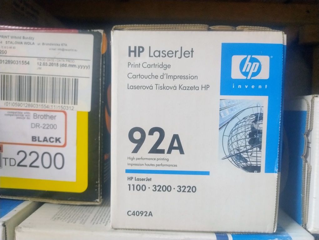 Tonery do drukarekhp 8 sztuk